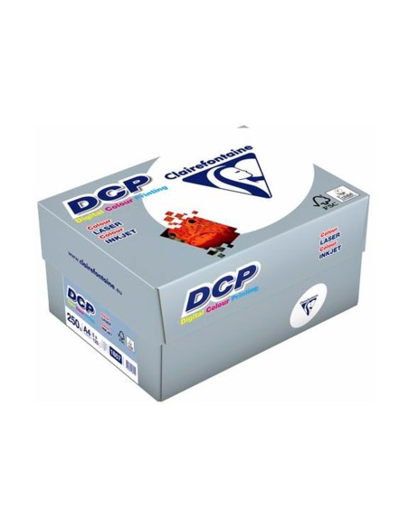 Papel fotocopiadora clairefontaine din a4 250 gramos paquete de 125 hojas