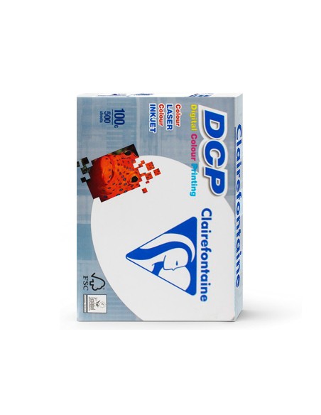Papel fotocopiadora clairefontaine din a3 100 gramos paquete de 500 hojas