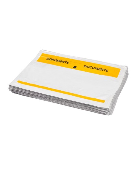 Sobre autoadhesivo q-connect portadocumentos...