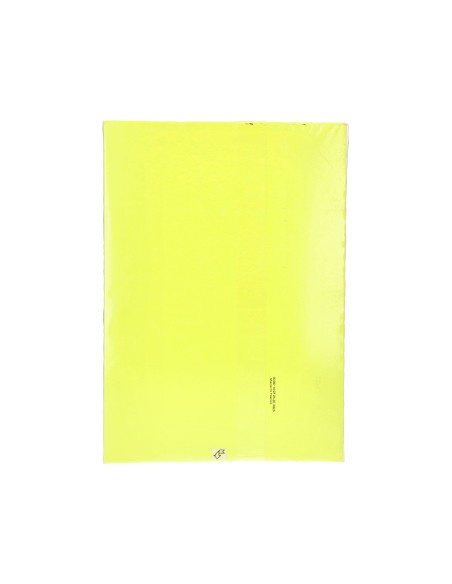 Papel color q-connect din a3 80gr amarillo neon paquete de 500 hojas