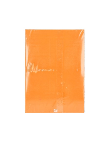 Papel color q-connect din a3 80 gr naranja...
