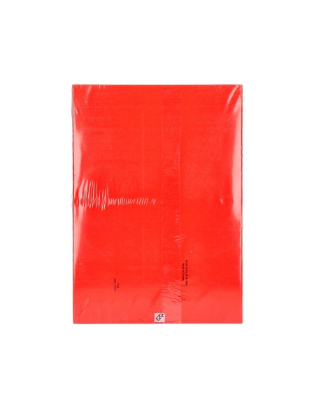 Papel color q-connect din a3 80gr rojo intenso...