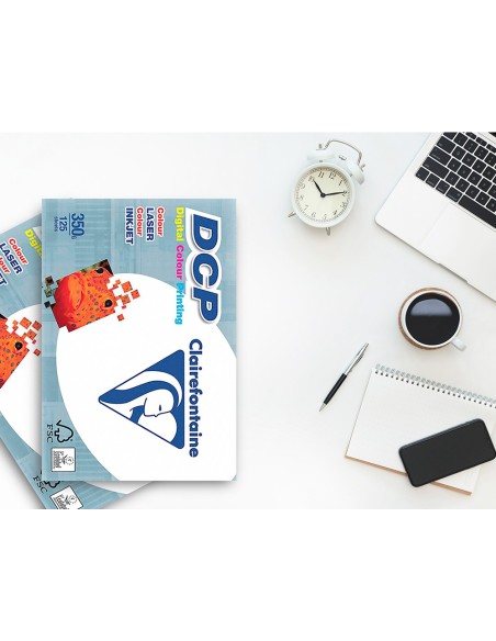 Papel fotocopiadora clairefontaine din a4 350...