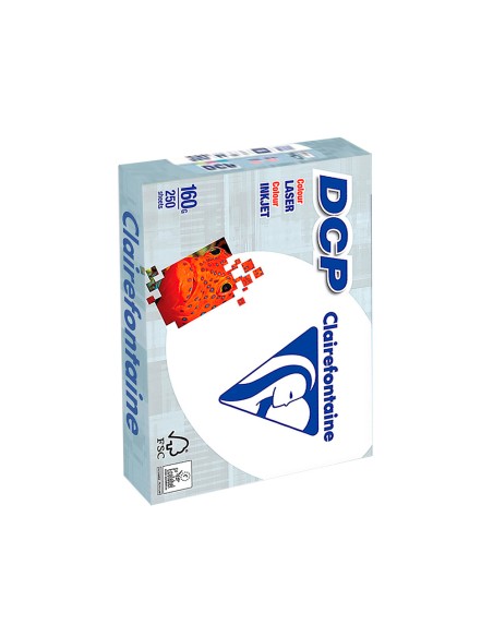 Papel fotocopiadora clairefontaine din a3 160 gramos paquete de 250 hojas