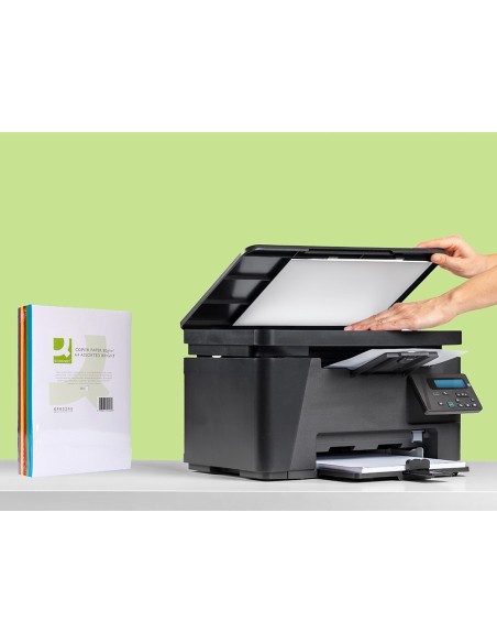 Papel color q-connect din a4 80 gr 5 colores...