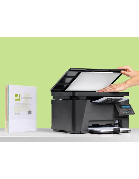 Papel color q-connect din a4 80 gr 5 colores surtidos paquete de 500 hojas