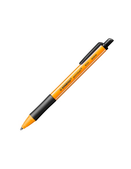Boligrafo stabilo pointball 0,5 mm negro