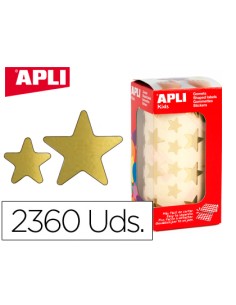Gomets apli estrella oro... 2