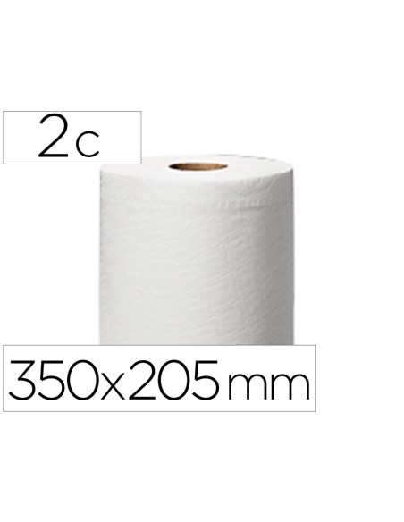 Papel secamanos central 2 capas para...