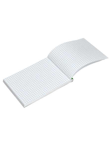 Bloc notas liderpapel cuadro 4 mm a7 80 hojas 60 g/m2 perforado sin tapa