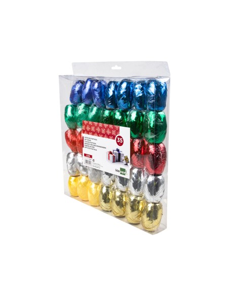 Cinta fantasia liderpapel barrilete 5 mm x 20 mt colores metalizados surtidos