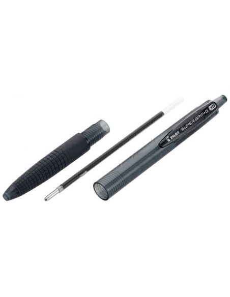 Boligrafo pilot super grip g negro retractil...