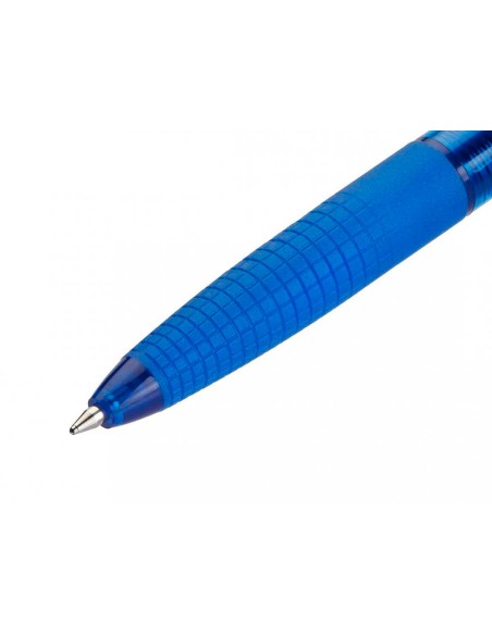 Boligrafo pilot super grip g azul retractil sujecion de caucho tinta base de aceite