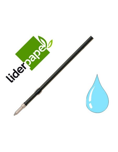 Recambio boligrafo liderpapel gummy touch...