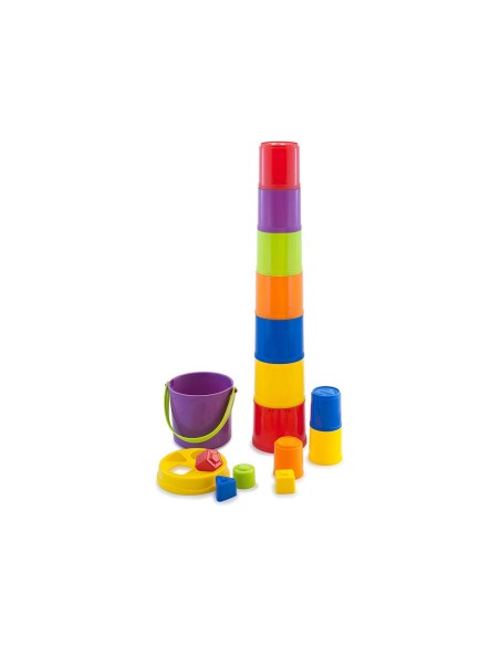 Juego miniland giantte 10 vasitos