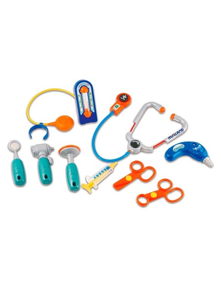 Juego miniland doctor kit 11 piezas