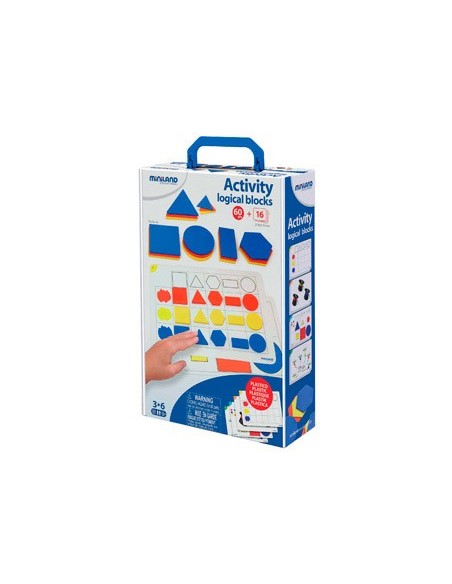 Juego miniland activity logical blocks 60...