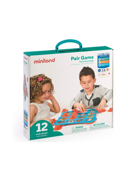 Juego miniland primeros aprendizajes 12 actividades