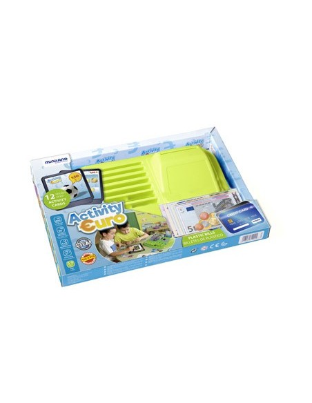 Juego miniland activity euro tray 77 piezas