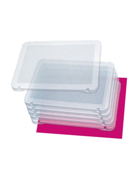 Juego miniland placa para pinchos transparente...