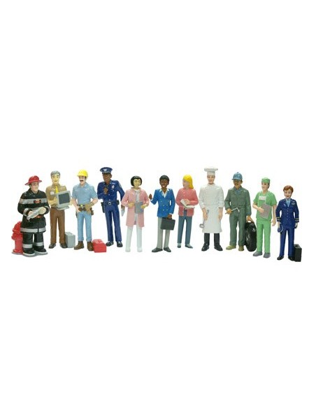Juego miniland figuras oficios y profesiones...