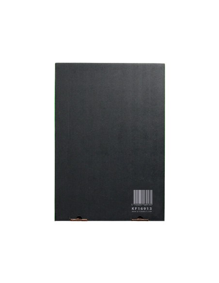 Funda multitaladro q-connect folio 80 mc cristal bolsa de 10 unidades