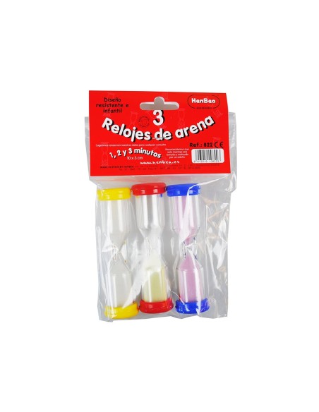 Reloj de arena henbea plastico resistente marca...