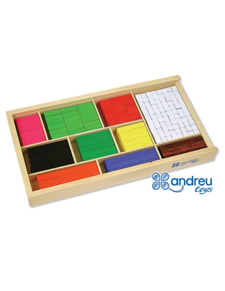 Juego andreutoys barras de fracciones 308...