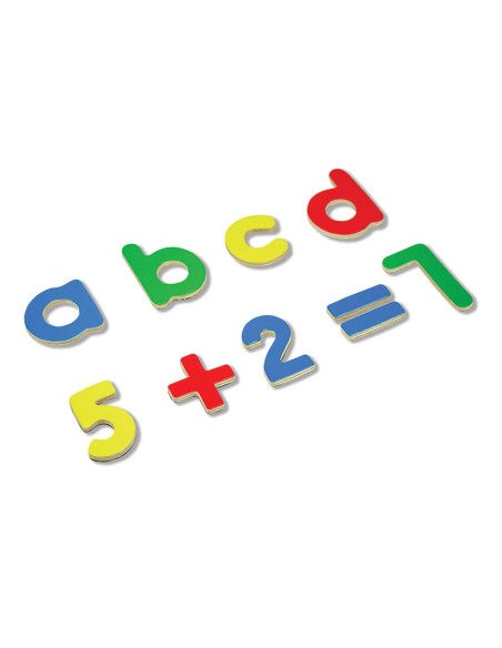 Juego andreutoys letras y numeros magneticos 75...