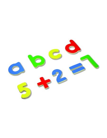 Juego andreutoys letras y numeros magneticos 75...