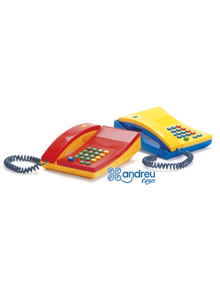 Juego dantoy telefono con teclas y sonido...