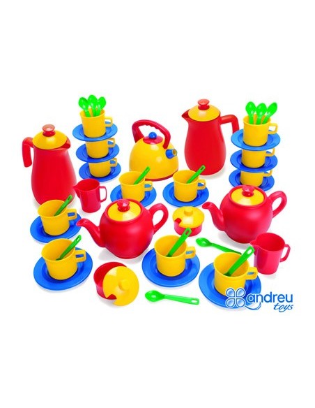 Juego dantoy cafe/te 12 servicios 53 piezas...