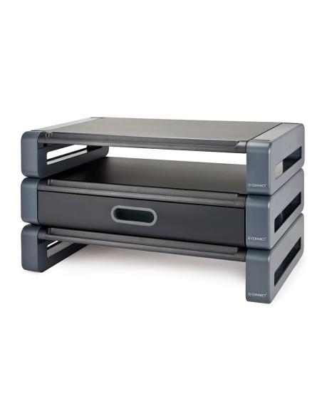 Soporte q-connect deluxe para monitor con cajon...