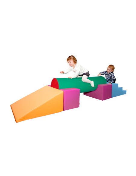 Conjunto psicomotrocidad 45 sumo didactic multicolor 245x60x45 cm