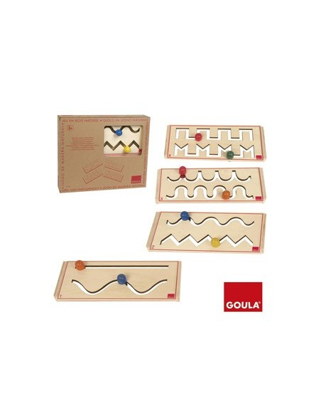 Juego goula didactico pre-escritura set de 4