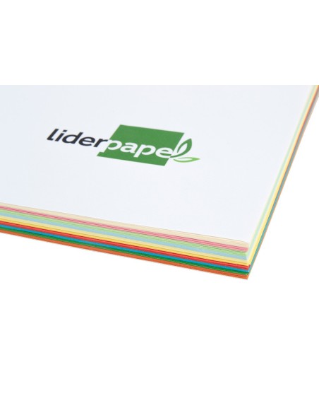 Papel color liderpapel a3 80gr 10 colores...