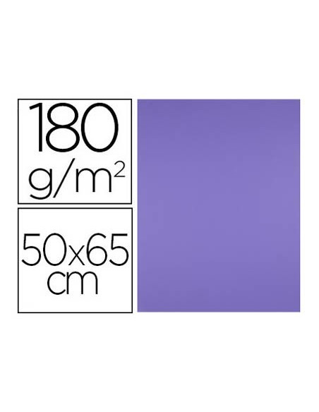 Cartulina liderpapel 50x65 cm 180 gr purpura...
