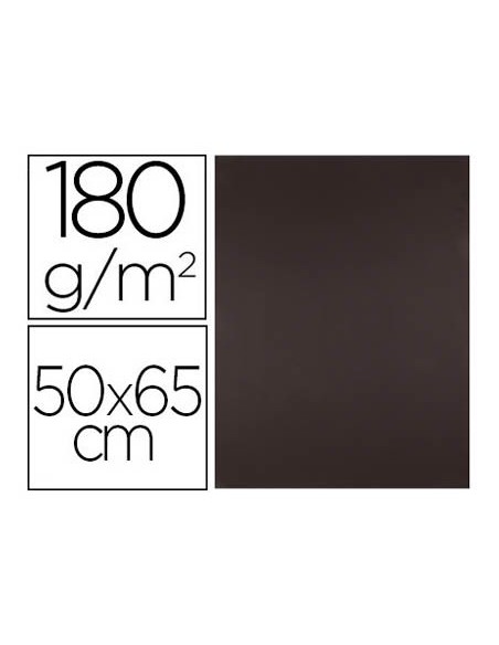 Cartulina liderpapel 50x65 cm 180 gr marron...