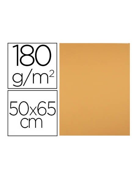 Cartulina liderpapel 50x65 cm 180 gr avellana...