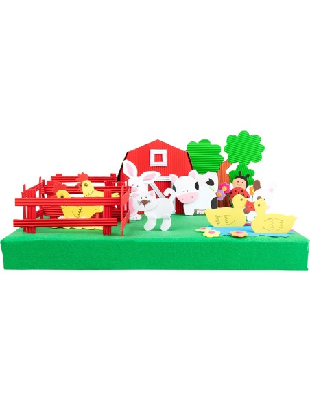 Goma eva ondulada liderpapel 50x70cm 2,2mm de...