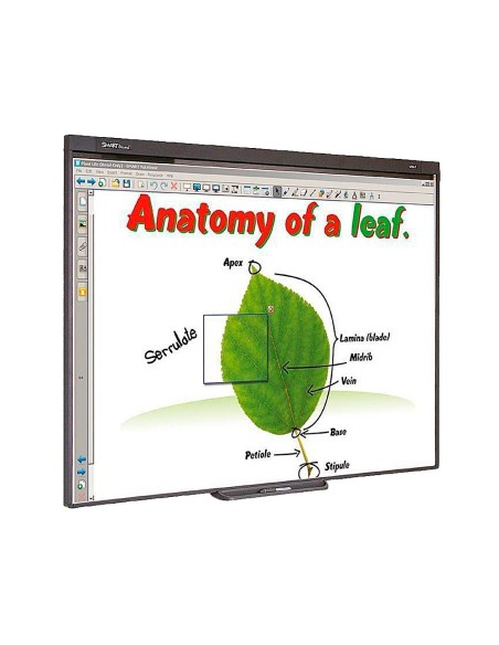 Pizarra interactiva sb480 77\" con proyector y...