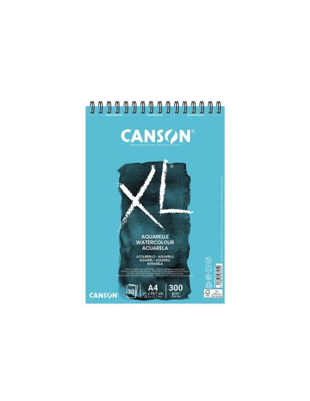 Bloc dibujo acuarela canson xl aquarelle grano...