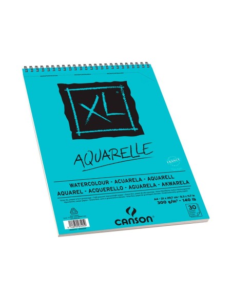 Bloc dibujo acuarela canson xl aquarelle grano...