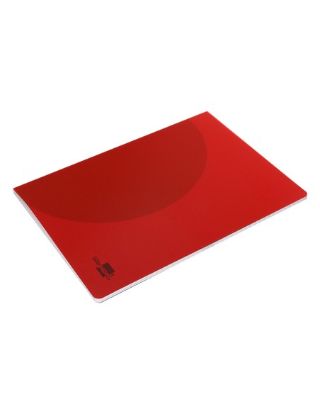 Libreta liderpapel 360 tapa de plastico a4 48 hojas 90g/m2 cuadro 4mm con margen colores surtidos