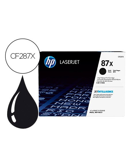 Toner hp laserjet pro entreprise m506 / mfp m527 / m501 negro 18000 paginas