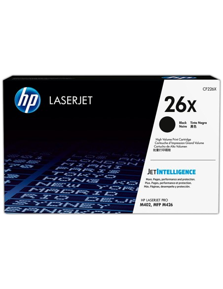 Toner hp 26x laserjet pro m402 / mfp m426 negro 9000 paginas