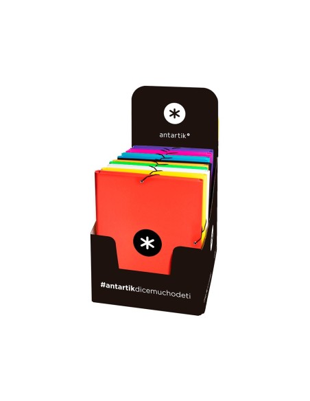Carpeta antartik gomas a4 3 solapas carton...