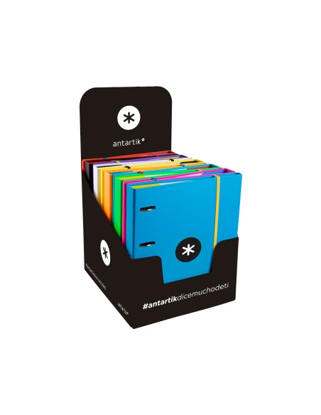 Carpeta con recambio antartik a4 cuadro 5mm...