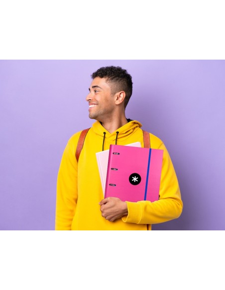 Carpeta con recambio antartik a4 cuadro 5mm...