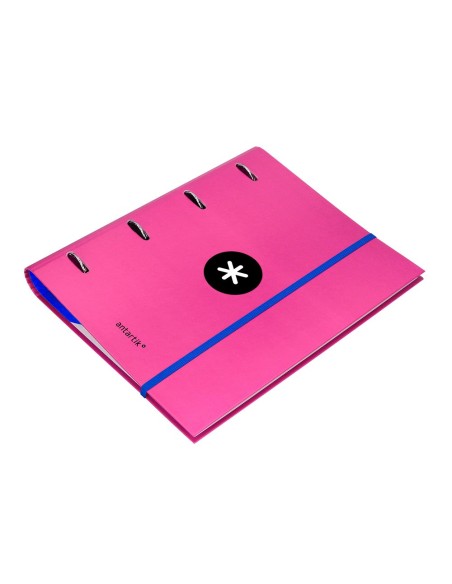 Carpeta con recambio antartik a4 cuadro 5mm...